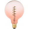 NEDES | LED Žiarovka FILAMENT SPIRAL G125 E27/4W/230V 2000K ružová | ND3787