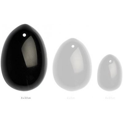 La Gemmes - Yoni Egg Black Obsedian (L)