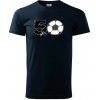 Futbal okrúhle narodeniny 50 - Tričko extra veľké (5-8XL) - 5XL ( Tmavomodrá (veľmi tmavá - skoro čierna) )