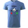 Futbal volá - Klasické pánske tričko vyššej gramáže - 3XL ( Svetlomodrá )