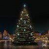 DECOLED LED svetelná súprava pre vianočné stromčeky vysoké 21-23 m, teplá biela s bleskom, ľadové dekory DZ141S3