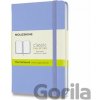 Moleskine Zápisník tvrdé dosky A6 čistý nebesky modrý