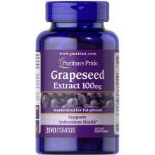 Puritan's Pride Grapeseed Extract 100 mg 200 Capsules