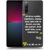 Picasee silikónový prehľadný obal pre Sony Xperia 10 IV 5G - Kazma - SVĚT PATŘÍ TĚM, CO SE NEPOSEROU