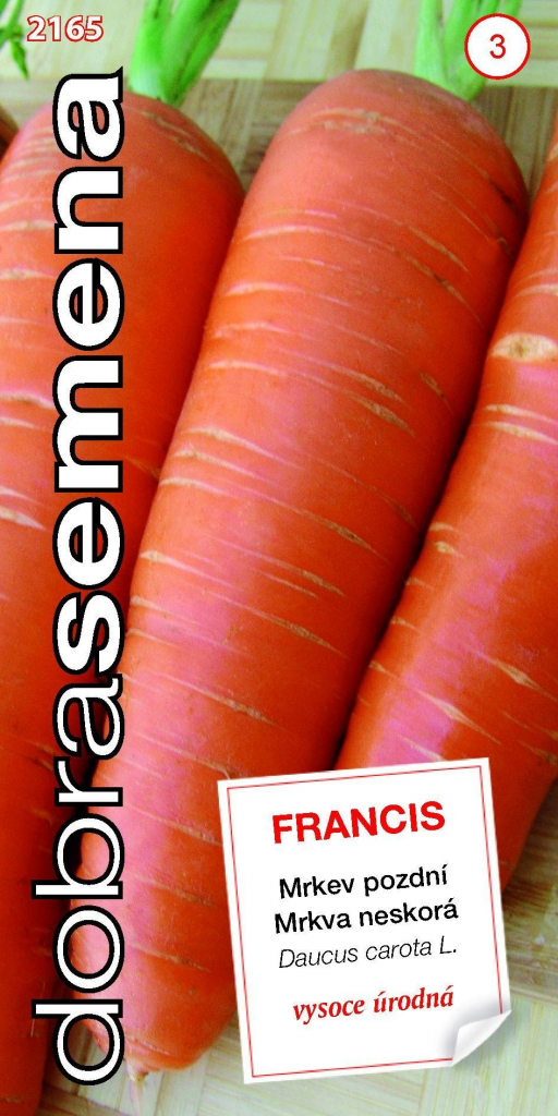 Dobré semená Mrkva - Francis neskoré 3g