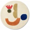 Ferm Living Detský koberec Panto Tufted Rug Small, off-white