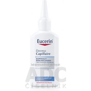 Eucerin DermoCapillaire vlasové tonikum pre suchú pokožku hlavy so sklonom k svrbeniu pre suchú svrbiacu pokožku hlavy (Intense Tonic) 100 ml