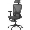 Autronic BONTEC Kancelárska stolička, synchrónny mechanizmus, čierna sieťovina, KA-S257 BK Farba: Šedá