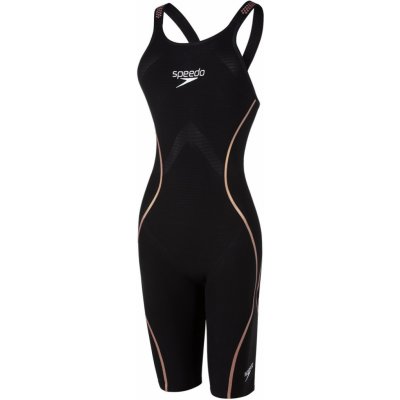 Speedo Fastskin LZR Pure Intent Openback Kneeskin Black/Rose