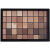 Makeup Revolution Maxi Reloaded Palette paletka púdrových očných tieňov odtieň Ultimate Nudes 45 x 1,35 g