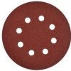 GEKO G78660 Brusné papírové kotouče, smirek, průměr 125mm, 8 otvorů, různé hrubosti a velikosti balení