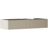 Hansgrohe Xevolos E Umývadlová skrinka, 28x137x55 cm, 2 zásuvky, matná béžová/štruktúrovaný bronz 54323390-HG