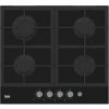 Plynová varná doska Beko HILG64235S 4 horáky čierna 60 cm