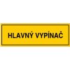 Texo Samolepka H5 Hlavný vypínač 50x14 mm