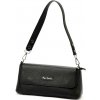Dámska kožená kabelka cez rameno Pierre Cardin 1983 FRZ čierna 27,5 x 13 x 9,5 cm
