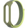 Xiaomi Mi Band 5/6 náhradný náramok na suchý zips - Nylon Farba: Jablkovo zelená 2 MBSCZ-5N007