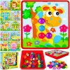 Majlo Toys Doris detská gombíková vkladačka Button Idea
