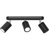 Luminex | Bodové svietidlo BELLO 3xGU10/8W/230V čierna | LU1772