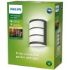 Philips 8719514417595 Python vonkajšie nástenné svietidlo LED 6W/450lm 2700K IP44 antracit