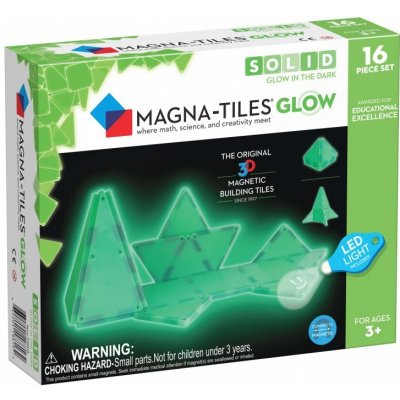 Magna-Tiles Magnetická stavebnica Glow 16 dielov