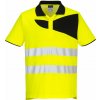 Portwest PW212 PW2 Hi-Vis Reflexná polokošeľa žltá/čierna 4XL