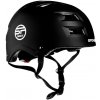 Spokey NINJA Juniorská cyklistická BMX prilba, 58-61 cm, čierna