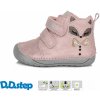 Prechodné barefoot topánky MIA pink kožené D.D.Step Veľkosť: 20