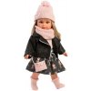 Llorens 54040 CARLA -realistická bábika s mäkkým látkovým telom - 40 cm