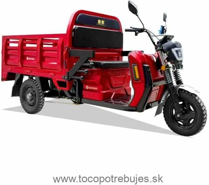 Rickshaw Pracovná trojkolka Cargo Sunway DSL150 - 2025 72V, 45Ah -1200W červená