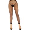 Leg Avenue - Ankle Fishnet Tights Black