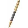 Parker 1502/3190956 IM Premium Arrow GT plniace pero hrot F darčeková súprava s koženým puzdrom