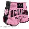Muay Thai trenky - Octagon - ružové