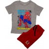Chlapčenský krátky set SPIDERMAN Super Hero sivo červené (farba: sivo - červená)