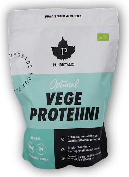 Puhdistamo Optimal Vegan Protein BIO 600 g