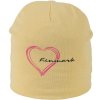 Finmark CHILDREN’S HAT Detská zimná čiapka, béžová, UNI