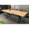 Rozkladací jedálenský stôl 45078 160/200x90cm Divoký dub fólia