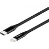 YENKEE YCU 631 MFi BK USB C/lightning 1m