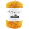 MILA šňůra Premium Cotton 5mm Žlutá