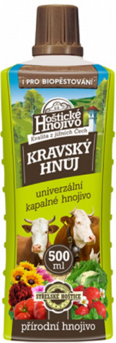 Kravský hnoj Hoštické hnojivo 500 ml