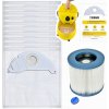 10 x VRECKÁ DO VYSÁVAČA Karcher WD2 Rino WSRD2 SYNTETICKÉ +FILTER VZDUCHU