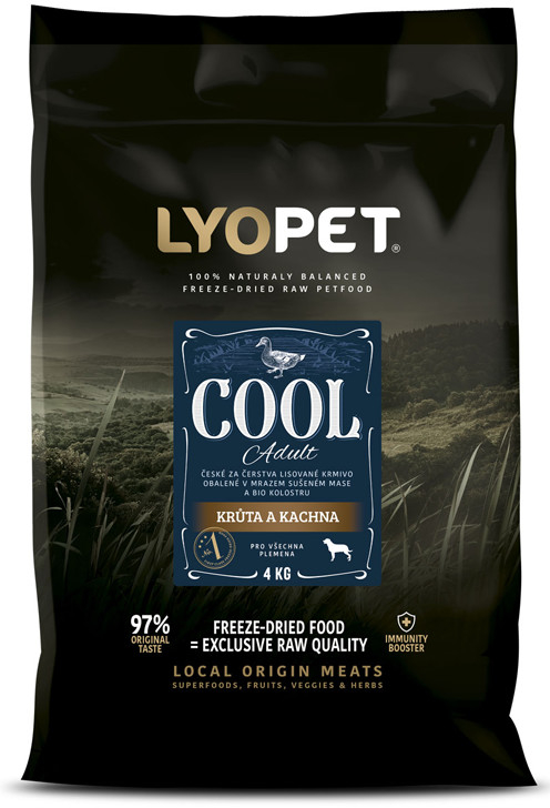 Lyopet Cool Adult Morka a kačica 12 kg