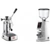 La Pavoni Europiccola Lusso + Eureka Atom W 65, chrome