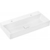 Hansgrohe Xevolos E umývadlo 100x48 cm obdĺžnik klasické umývadlo-umývadlo na nábytok biela lesklá 61110450