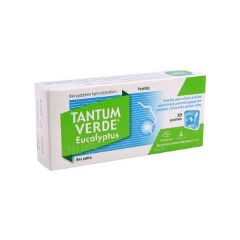 Tantum Verde Eucalyptus pas.ord.20 x 3 mg