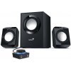 Genius reproduktory SW-2.1 300 ver.II, 2.1, 10W, čierne