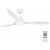 FARO Barcelona FARO 33346 - LED Stropný ventilátor POLARIS LED/18W/230V biela pr. 132 cm + DO FA33346 + záruka 3 roky zadarmo