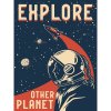 Ceduľa Vesmír Edition - Explore 30cm x 20cm Plechová tabuľa