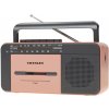 Sieťovo-batériové rádio AM, FM Crosley CT102
