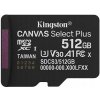 Kingston Pamäťová karta microSDXC 512GB Canvas Select+ G3 150MB/s