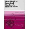 Practical Studies for French Horn 1 by Robert W. Getchell / lesný roh